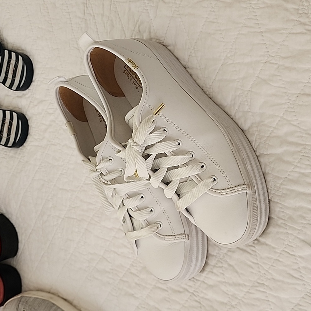 Womens Keds Triple Up Leather